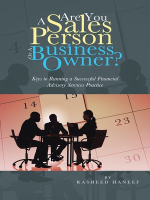 cover image of Are You a Sales Person or a Business Owner?